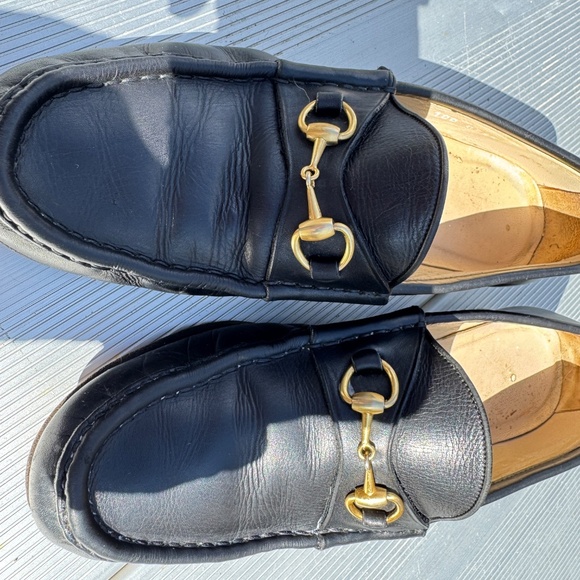 AUTHENTIC Gucci Calfskin Horsebit Loafers 8.5 - Picture 5 of 11